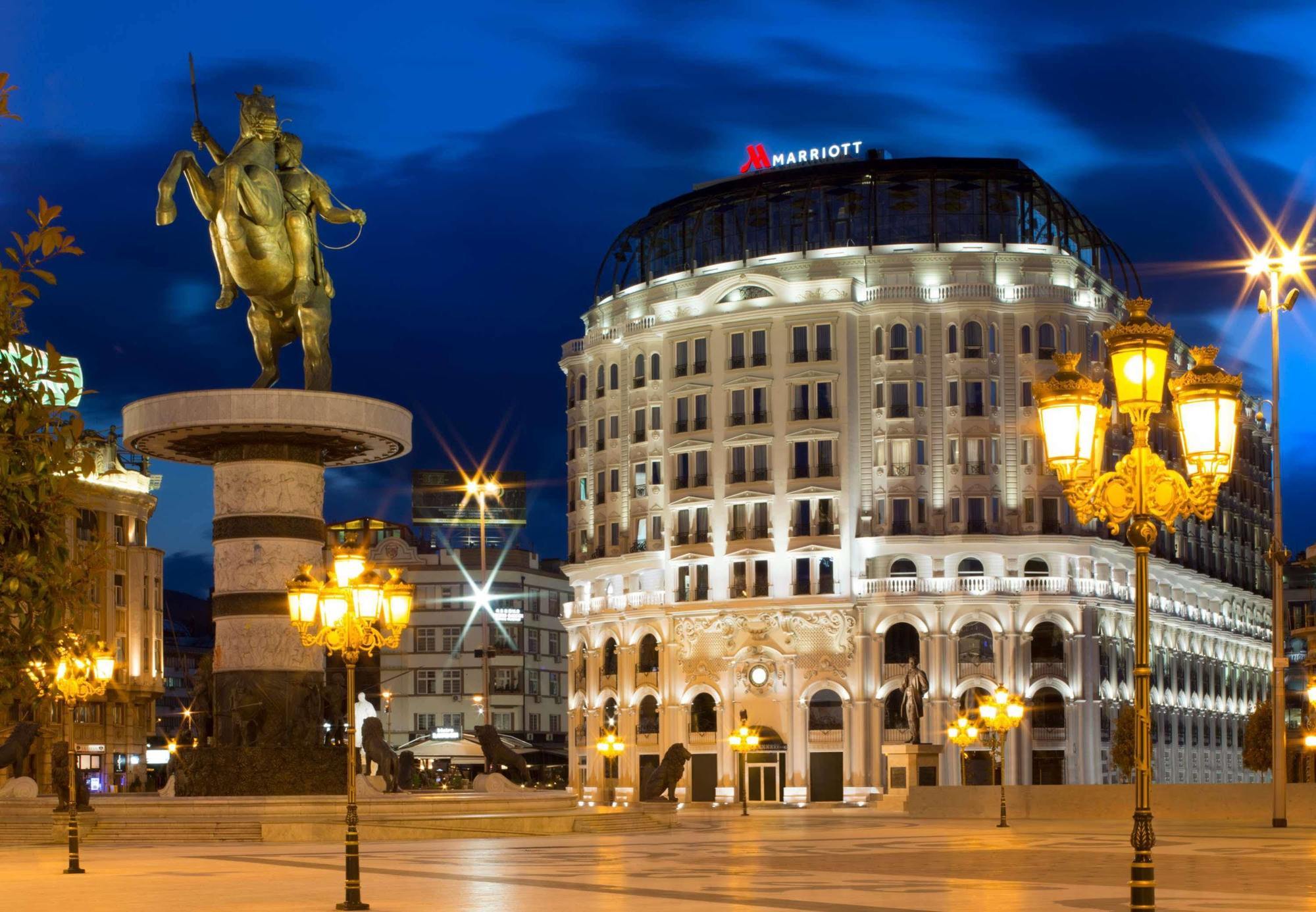 Skopje Marriott Hotel Dış mekan fotoğraf